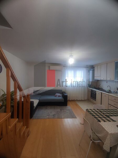 Fizicienilor, 2 minute de Kaufland, duplex 2 camere, bucatarie open space