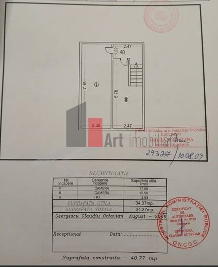Fizicienilor, 2 minute de Kaufland, duplex 2 camere, bucatarie open space